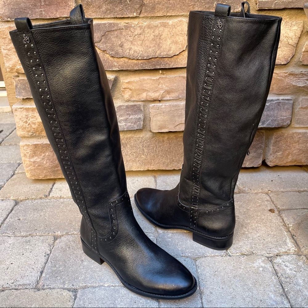 NWOB Sam Edelman Prina Leather Riding Boots